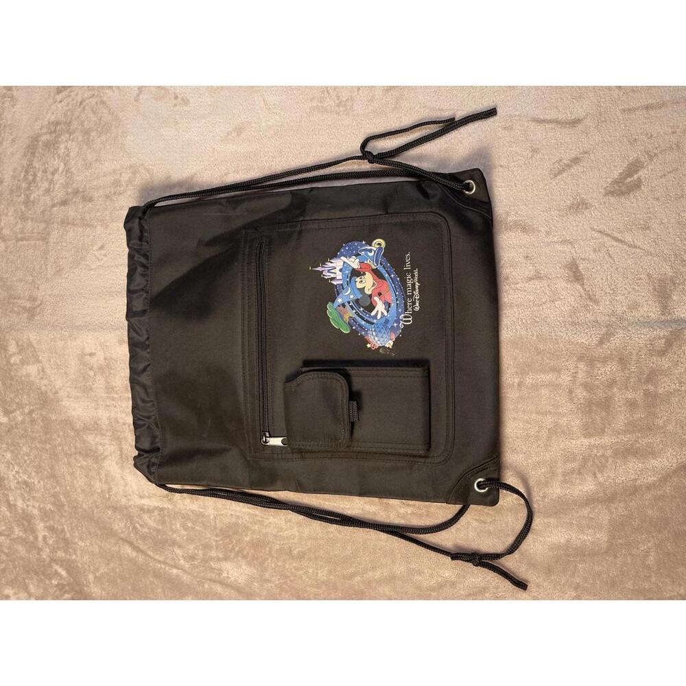 Disney Mickey Mouse Drawstring Backpack - image 2